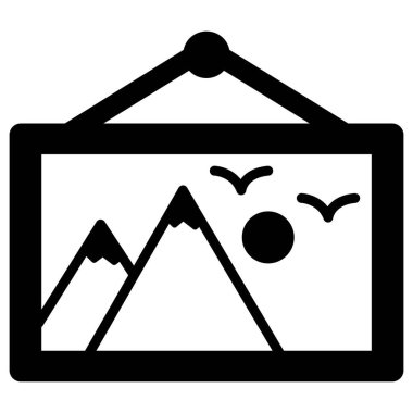 Görüntü. Web simgesi basit illüstrasyon