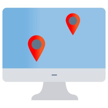 GPS konumu. Basit tasarım