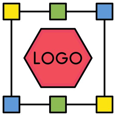 seo modern simgesinin vektör illüstrasyonu