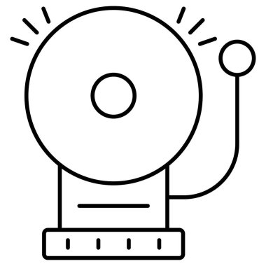 Yangın musluğu. Vektör illüstrasyonu