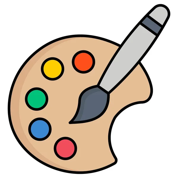 paint palette. web icon