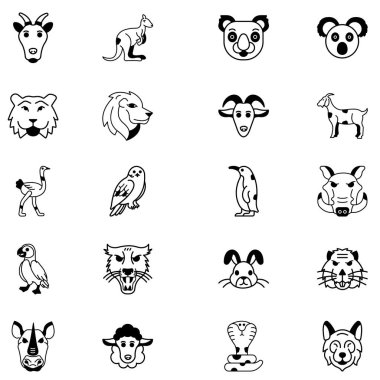  Animals  icon pack which can easily edit or modify 
