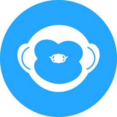 Bulut simgesi vektör illüstrasyonu