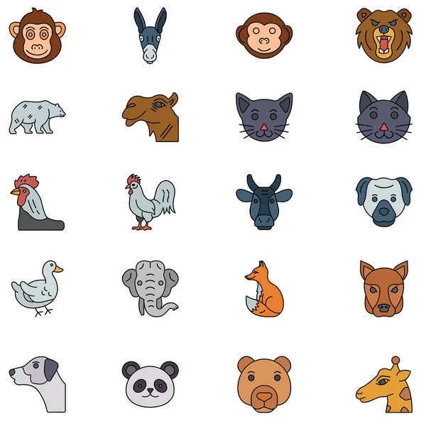 Animals  icon pack which can easily edit or modify