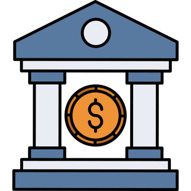 Banka binası. Basit tasarım