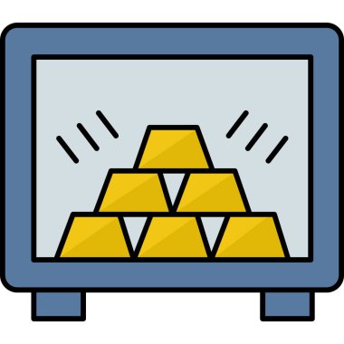 Para için. Web simgesi basit illüstrasyon