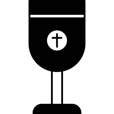 Şarap. Web simgesi basit illüstrasyon