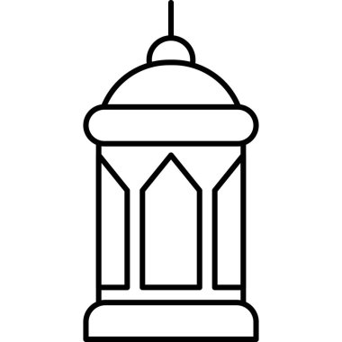 Fener. Web simgesi basit illüstrasyon