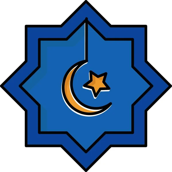 Diseño Del Icono Islámico Ilustración Vectorial Eps10 Gráfico — Foto de Stock