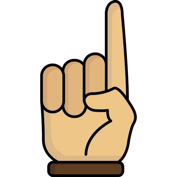 Hand Gesture Victory Sign — Stok fotoğraf