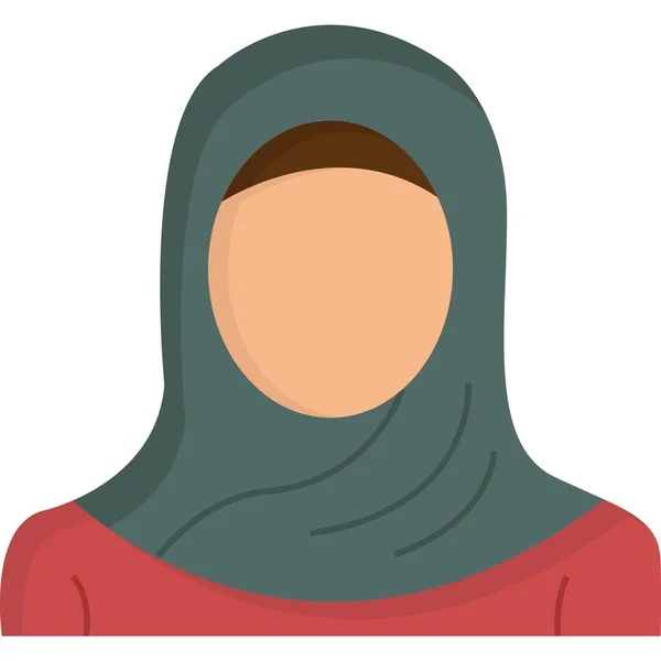 Female Icon Simple Illustration Man Face Vector Icons — стоковое фото