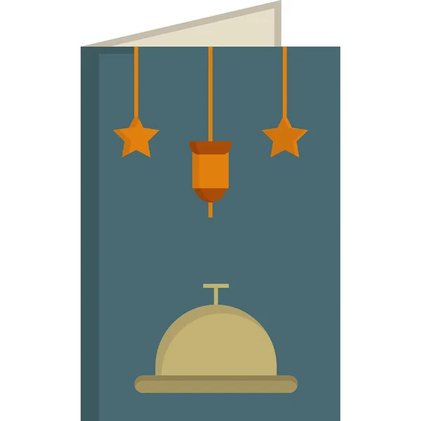Lantern Star Candle Vector Illustration Design — Stockfoto