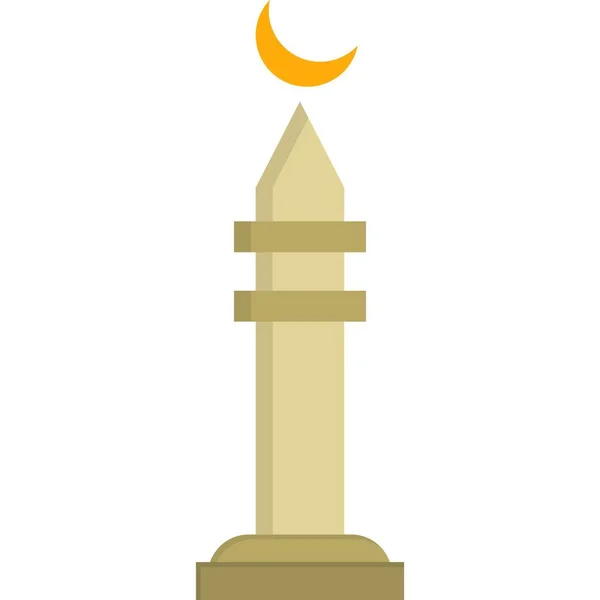 Moskee Web Icoon Eenvoudige Illustratie — Stockfoto