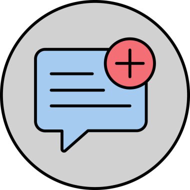 Basit web simgesinin vektör illüstrasyonu