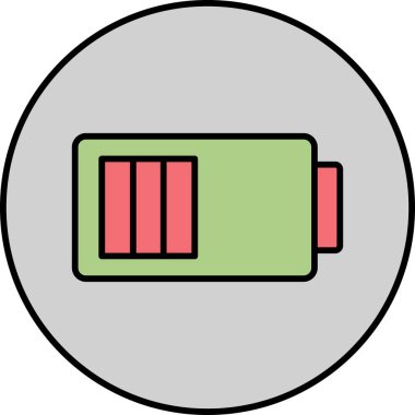 pil vektör illüstrasyonu