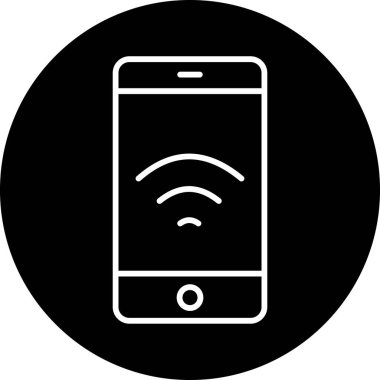 kişisel ve ticari kullanım için cep telefonu simgesi...