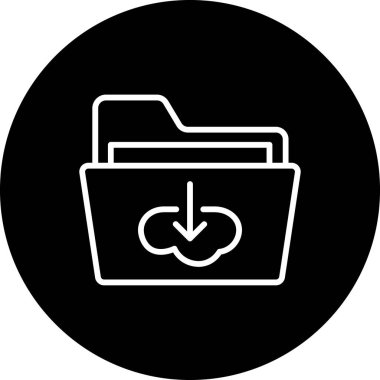 Dizin simgesinin vektör illüstrasyonu