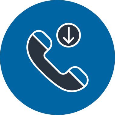 çağrı merkezi simgesi, vektör illüstrasyonu