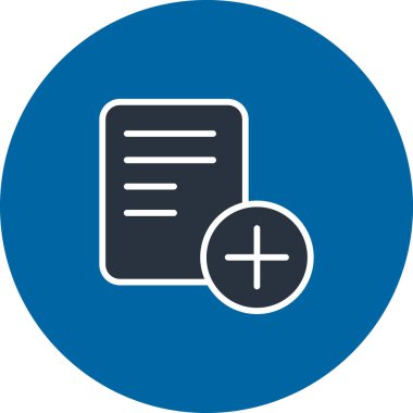 Belge simgesinin vektör çizimi