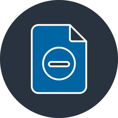 Kişisel ve ticari kullanım için vektör dosya simgesi.