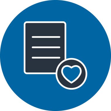 kalp simgesi, vektör illüstrasyonu