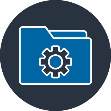 Seo simgesinin vektör illüstrasyonu