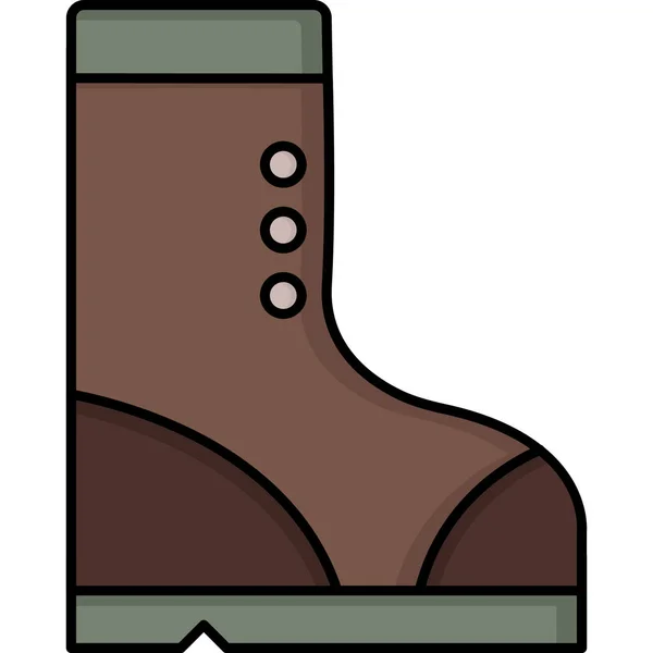 Ботинки Сапоги Ботинки Иллюстрация — стоковый вектор