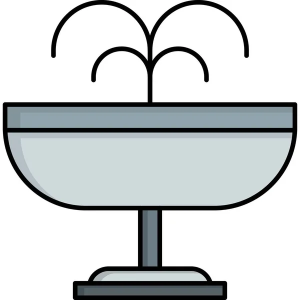 stock vector bath. web icon simple illustration