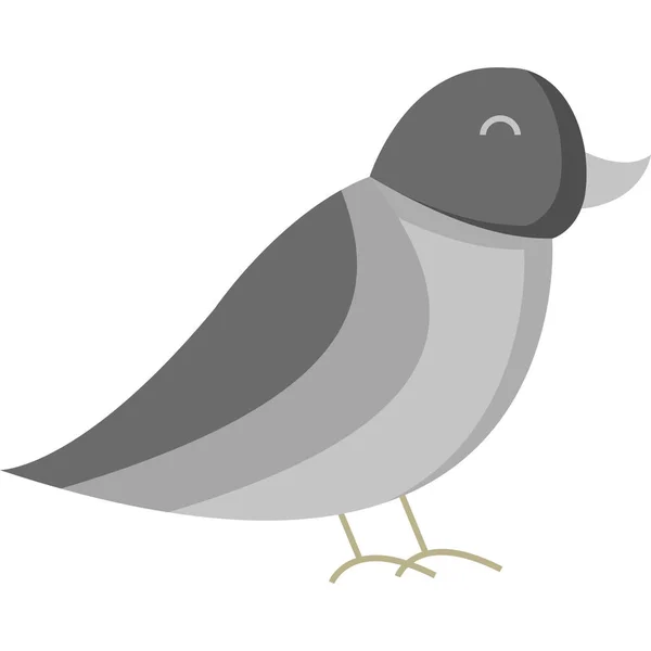 Icône Oiseau Illustration Simple Des Icônes Vectorielles Oiseaux Pour Web — Image vectorielle