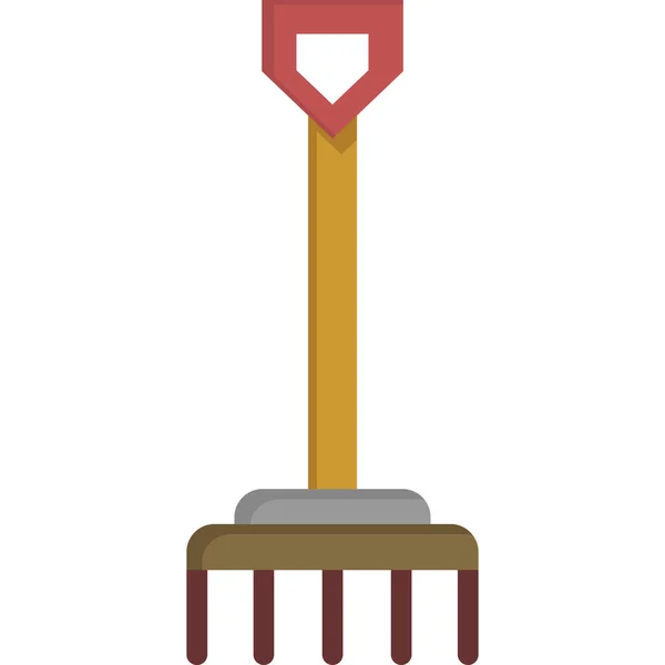 Shovel Web Icon Simple Illustration — Stock Vector