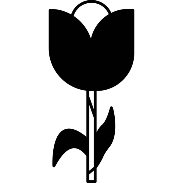 Tulipán Que Puede Editar Modificar Fácilmente — Archivo Imágenes Vectoriales