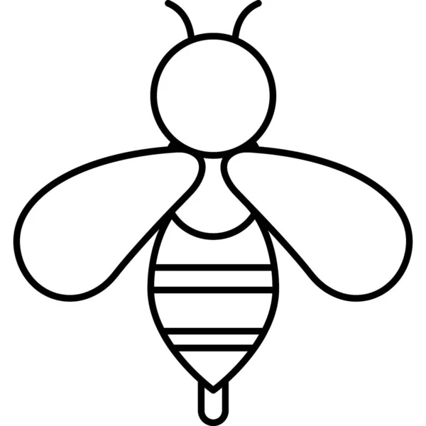 Vector Ilustración Icono Insecto — Archivo Imágenes Vectoriales