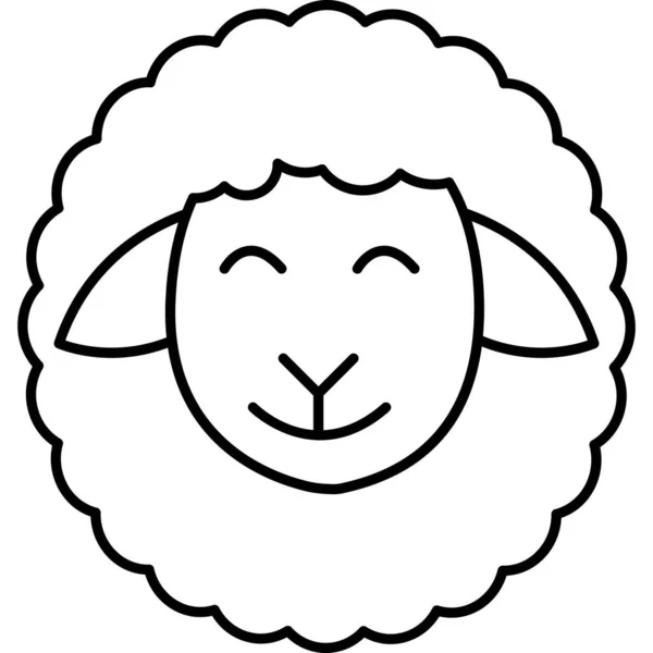 Moutons Qui Peuvent Facilement Modifier Modifier — Image vectorielle