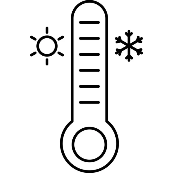Temperatura Che Può Facilmente Modificare Modificare — Vettoriale Stock