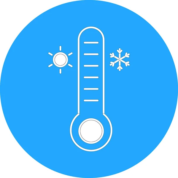 Temperature Which Can Easily Edit Modify — Stock Vector