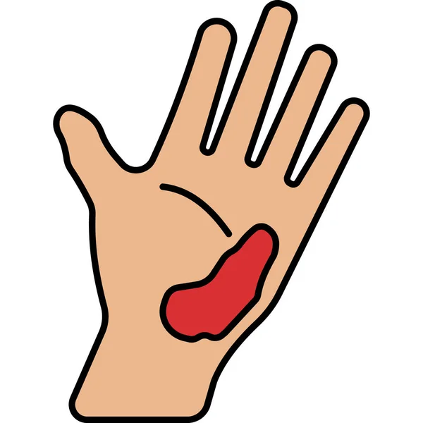 Χέρι Μια Χειρονομία Των Χεριών — Διανυσματικό Αρχείο