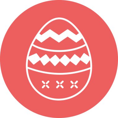 Paskalya yumurtası. Basit resimleme