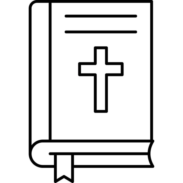 Библия Иконка Сайта — стоковый вектор