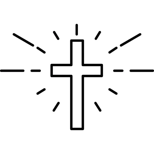 クロスアイコンのベクトル図 — ストックベクタ