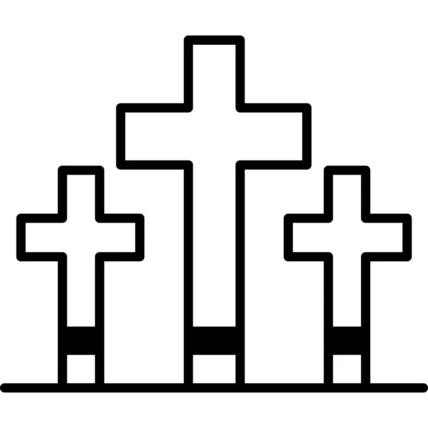 Church Web Icon Vector Illustration — Stock Vector