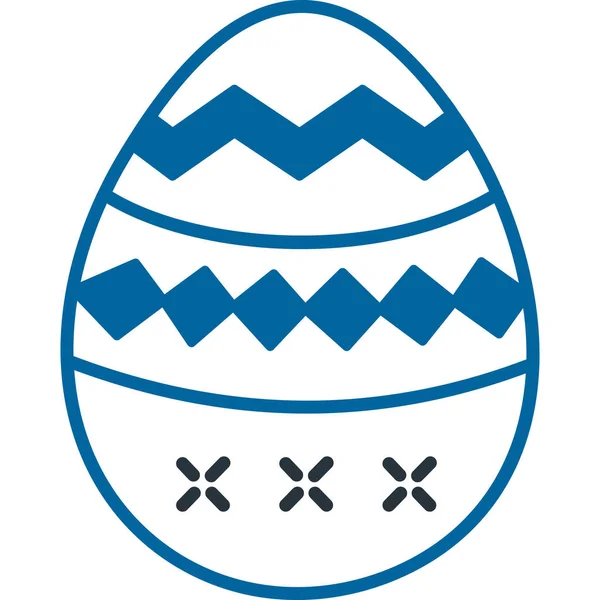 stock vector easter egg. simple design