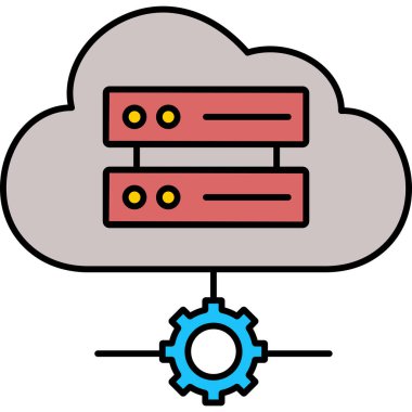 Bulut hesaplama. Web simgesi