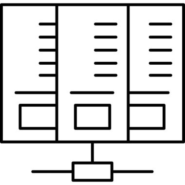 Eğitim. Web simgesi basit illüstrasyon