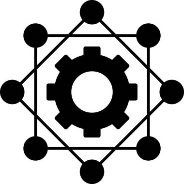 İki. Web simgesi basit illüstrasyon