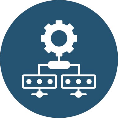 Seo simgesinin vektör illüstrasyonu