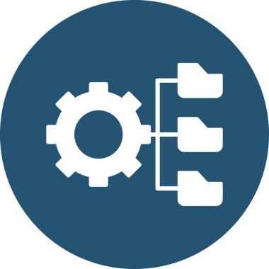 Seo simgesinin vektör illüstrasyonu