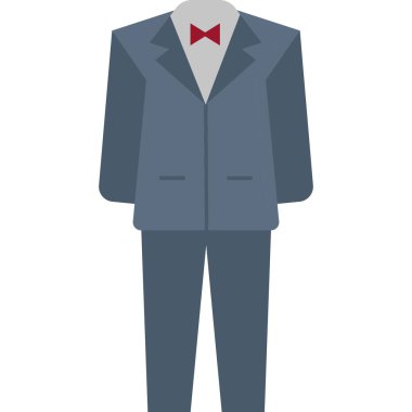 İş adamı. Web simgesi basit illüstrasyon