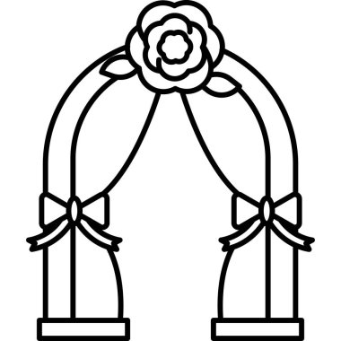 Modern ve moda simgesinin vektör illüstrasyonu