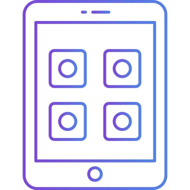 Mobil bankacılık. Web simgesi