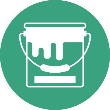 kova simgesinin vektör illüstrasyonu